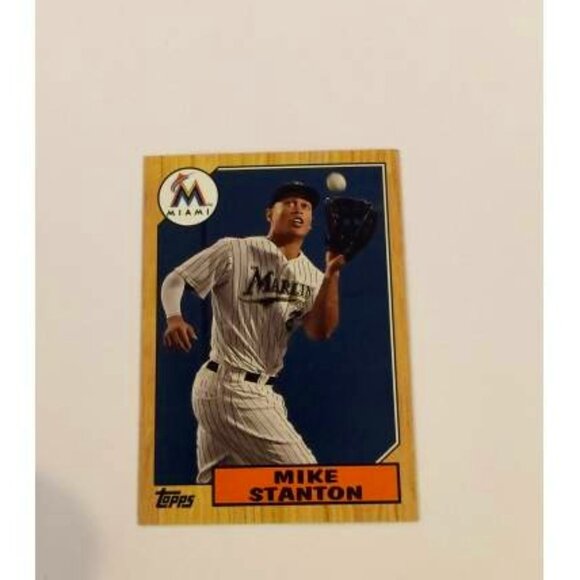 2012 Topps Mini Mike (Giancarlo) Stanton Marlins #TM-2 (054) - Picture 1 of 2